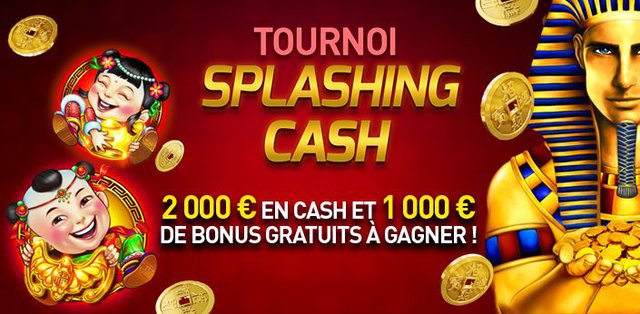 777.be vous offre le nouveau tournoi Splashing Cash 777.be vous offre le nouveau tournoi Splashing Cash