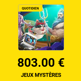 Spécial tournoi Jeux Mystères sur Betfirstcasino.be