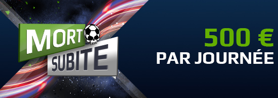 Spéciale promotion de Mort subite sur NetBet.fr Spéciale promotion de Mort subite sur NetBet.fr