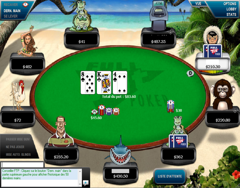 Description de Full Tilt poker Description de Full Tilt poker