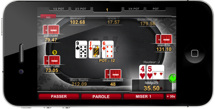 Jouer au poker sur Iphone Jouer au poker sur Iphone