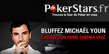 Michael Youn au tournoi de PokerStars Michael Youn au tournoi de PokerStars