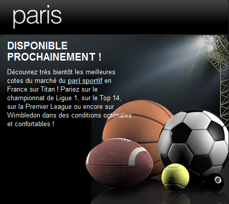 Titan.fr obtient un agrément de Paris sportifs Titan.fr obtient un agrément de Paris sportifs