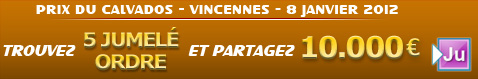 Prix du Calvados : 10.000€ à gagner avec Zeturf Prix du Calvados : 10.000€ à gagner avec Zeturf