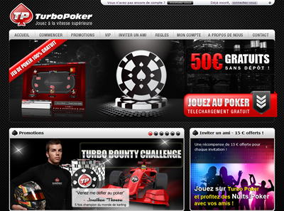 TurboPoker : licence ARJEL et 50€ offerts sans dépôt TurboPoker : licence ARJEL et 50€ offerts sans dépôt