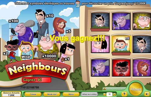 Neighbours : jeu de cartes à gratter sur GrandGames.be Neighbours : jeu de cartes à gratter sur GrandGames.be