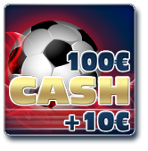 100€ euros de paris remboursés et 10€ offerts sur NetBetSport.fr 100€ euros de paris remboursés et 10€ offerts sur NetBetSport.fr