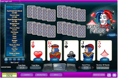 Joker Poker : jouez au multi vidéo poker de GrandGames Joker Poker : jouez au multi vidéo poker de GrandGames